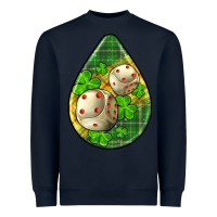 Navy st.patrick's teardrop earrings Heavyweight Sweatshirt - FaDigitalArtStudio