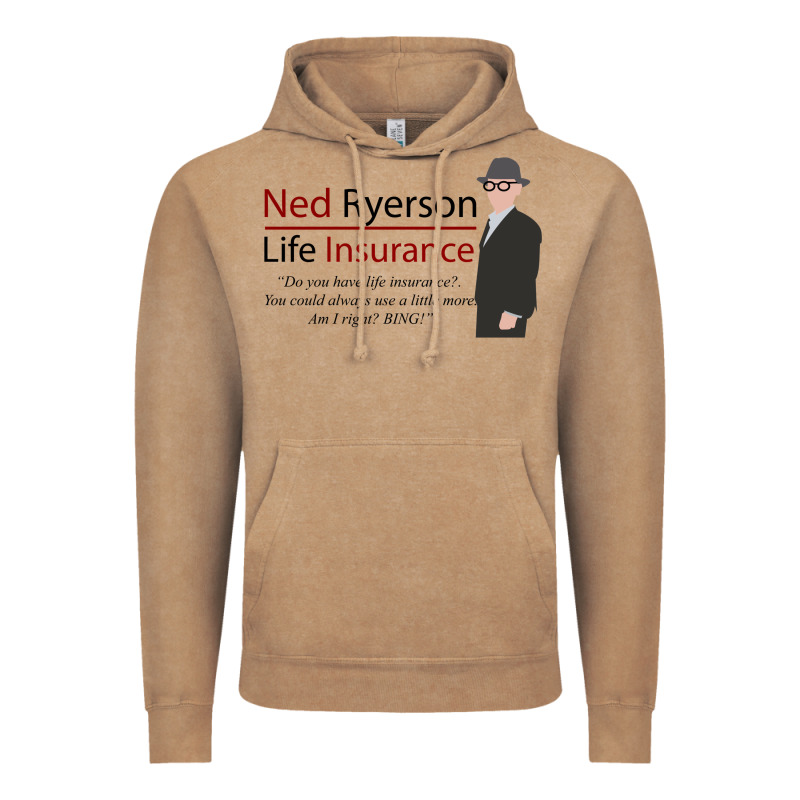 Ned Ryerson Life Insurance. Groundhog Day Vintage Hoodie by lanVoArt | Teevron