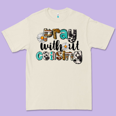 Pray Without Ceasing Premium Tee Designed By Lillyallendesigns