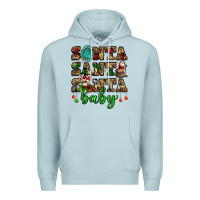 Blue Mist santa santa santa baby Premium Hoodie - FaDigitalArtStudio
