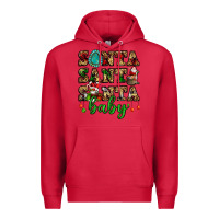 Cardinal santa santa santa baby Premium Hoodie - FaDigitalArtStudio