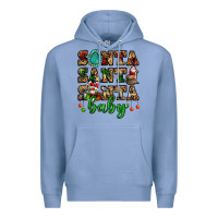 Colony Blue santa santa santa baby Premium Hoodie - FaDigitalArtStudio