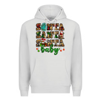 Dove Grey santa santa santa baby Premium Hoodie - FaDigitalArtStudio