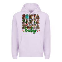 Lilac santa santa santa baby Premium Hoodie - FaDigitalArtStudio