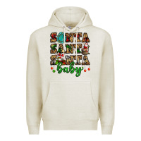 Oatmeal Heather santa santa santa baby Premium Hoodie - FaDigitalArtStudio