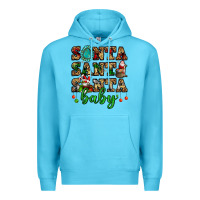 Ocean Blue santa santa santa baby Premium Hoodie - FaDigitalArtStudio