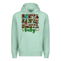Seafoam santa santa santa baby Premium Hoodie - FaDigitalArtStudio