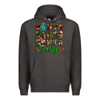 Smoke santa santa santa baby Premium Hoodie - FaDigitalArtStudio
