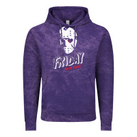 Cloud Purple friday the 13th friday i'm in love vintage style horror halloween t sh Vintage Hoodie - lanVoArt