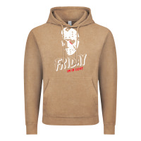 Vintage Coffee friday the 13th friday i'm in love vintage style horror halloween t sh Vintage Hoodie - lanVoArt