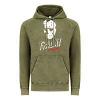 Vintage Olive friday the 13th friday i'm in love vintage style horror halloween t sh Vintage Hoodie - lanVoArt