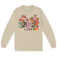 Mushroom oh how he loves us Long Sleeve Tee - CowGirlArtShop