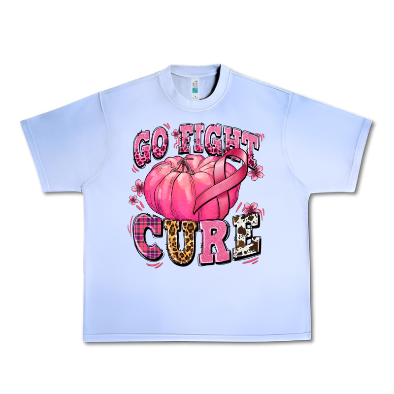 Go Fight Cure Pumpkin Urban Heavy Tee by texasbilliewilder | Teevron