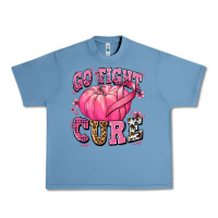 Pebble Blue go fight cure pumpkin Urban Heavy Tee - texasbilliewilder