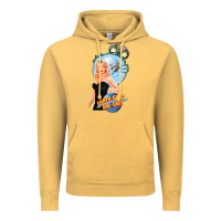 Vintage Mustard not of this earth girls are easy mixup Vintage Hoodie - lanVoArt