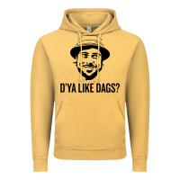 Vintage Mustard snatch   d'ya like dags. Vintage Hoodie - lanVoArt