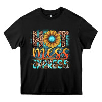 Black hot mess express Heavy Core Tee - JahusDesignShop