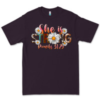 Plum Western She Is Strong Premium Tee - LillyAllenDesigns