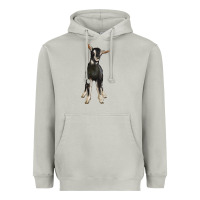 Moon Dust Hand Drawn Baby Alpine Goat Heavyweight Hoodie - LillyAllenDesigns
