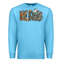 Ocean Blue nurse western Premium Sweatshirt - RacoonDesign