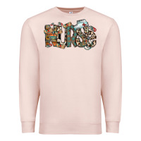 Pale Pink nurse western Premium Sweatshirt - RacoonDesign