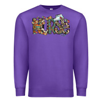 Purple nurse western Premium Sweatshirt - RacoonDesign