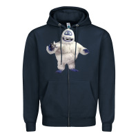 Navy bumbles bounce Zipper Hoodie - lanVoArt