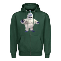 Sports Green bumbles bounce Zipper Hoodie - lanVoArt