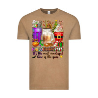 Vintage Coffee Hallothanksmas coffee cups Vintage Tee - texasbilliewilder