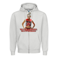 Dove Grey bring it on   torrance shipman   cheerocracy Zipper Hoodie - lanVoArt