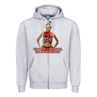 Heather Grey bring it on   torrance shipman   cheerocracy Zipper Hoodie - lanVoArt