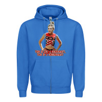 True Royal bring it on   torrance shipman   cheerocracy Zipper Hoodie - lanVoArt