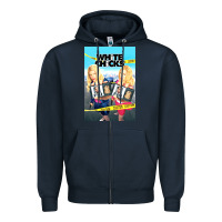 Navy white chicks Zipper Hoodie - lanVoArt