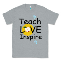 Heather Grey Teach Love Inspire Classic Tee - Bettercallsaul