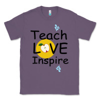 Lavender Teach Love Inspire Classic Tee - Bettercallsaul