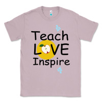 Lilac Teach Love Inspire Classic Tee - Bettercallsaul