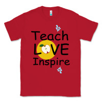 Red Teach Love Inspire Classic Tee - Bettercallsaul