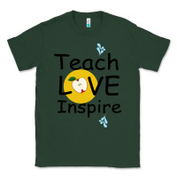 Sports Green Teach Love Inspire Classic Tee - Bettercallsaul