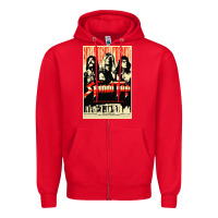 Red spinal tap movie Zipper Hoodie - lanVoArt