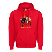 Red class of 1984 (design 1) Zipper Hoodie - lanVoArt