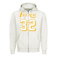 Oatmeal Heather fletch Zipper Hoodie - lanVoArt
