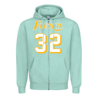 Seafoam fletch Zipper Hoodie - lanVoArt