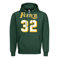 Sports Green fletch Zipper Hoodie - lanVoArt