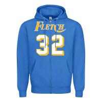 True Royal fletch Zipper Hoodie - lanVoArt
