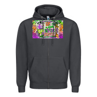 Smoke I am witch Coffee Kids Cup Zipper Hoodie - CowhideDigitalArt