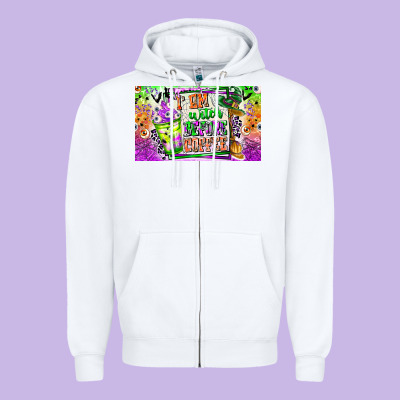 I Am Witch Coffee Kids Cup Zipper Hoodie Designed By Cowhidedigitalart