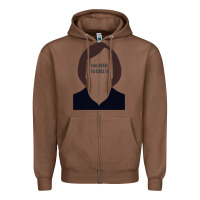 Chestnut anton chigurh   you need to call it (no country for old men) Zipper Hoodie - lanVoArt