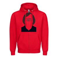 Red anton chigurh   you need to call it (no country for old men) Zipper Hoodie - lanVoArt