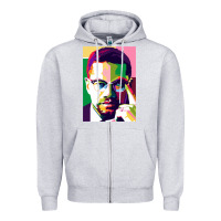 Heather Grey malcolm x Zipper Hoodie - lanVoArt