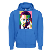 True Royal malcolm x Zipper Hoodie - lanVoArt